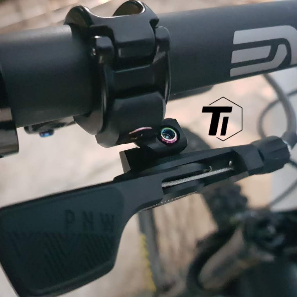 Titanium Bolt for PNW Loam Remote Lever Adapter Clamp | Dropper post lever | Shimano I-Spec II MMX Grade 5 Singapore MTB