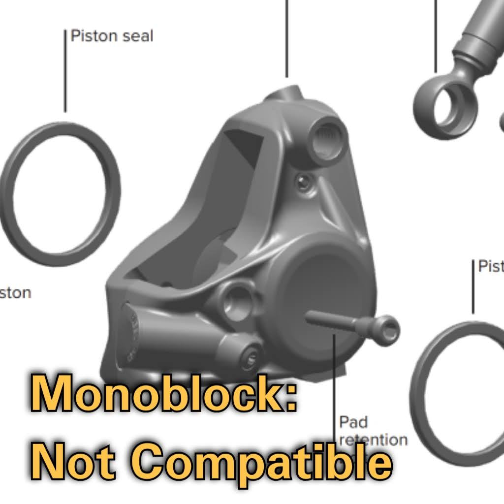 Super Lightweight Ceramic Brake Pad for SRAM RED Force Rival AXS Road Disc | Aluminium Back Plate Hydraulic Disc Brake 00.5318.024.001 00.5315.035.020 00.5315.035