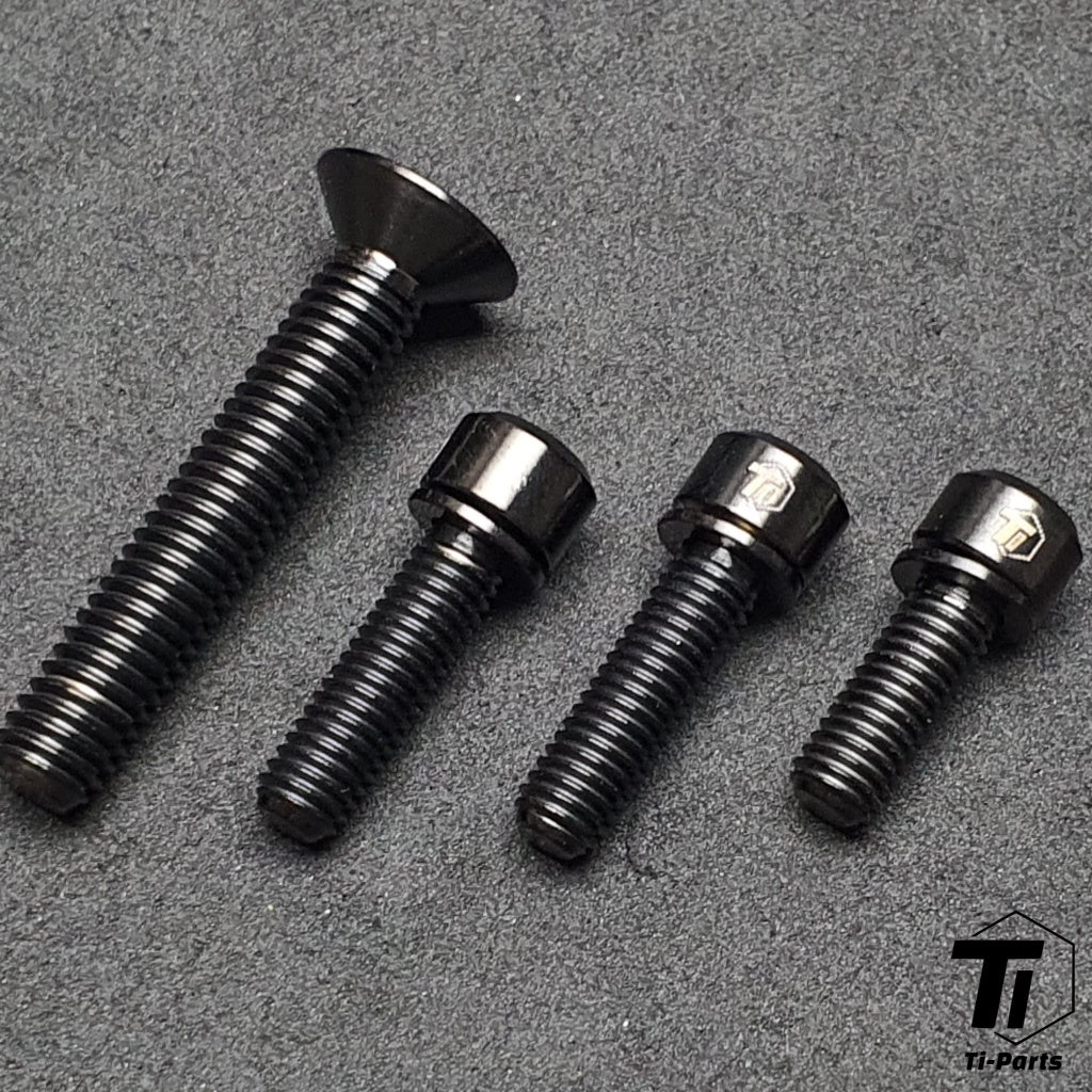 ターマック SL8 用チタンアップグレード | スペシャライズド Sワークス シマノ デュラエース SRAM RED AXS | R9270 R9250 Di2 フォース プロジェクト BLACK LTD | SD Worx ネジ ボルト ナット