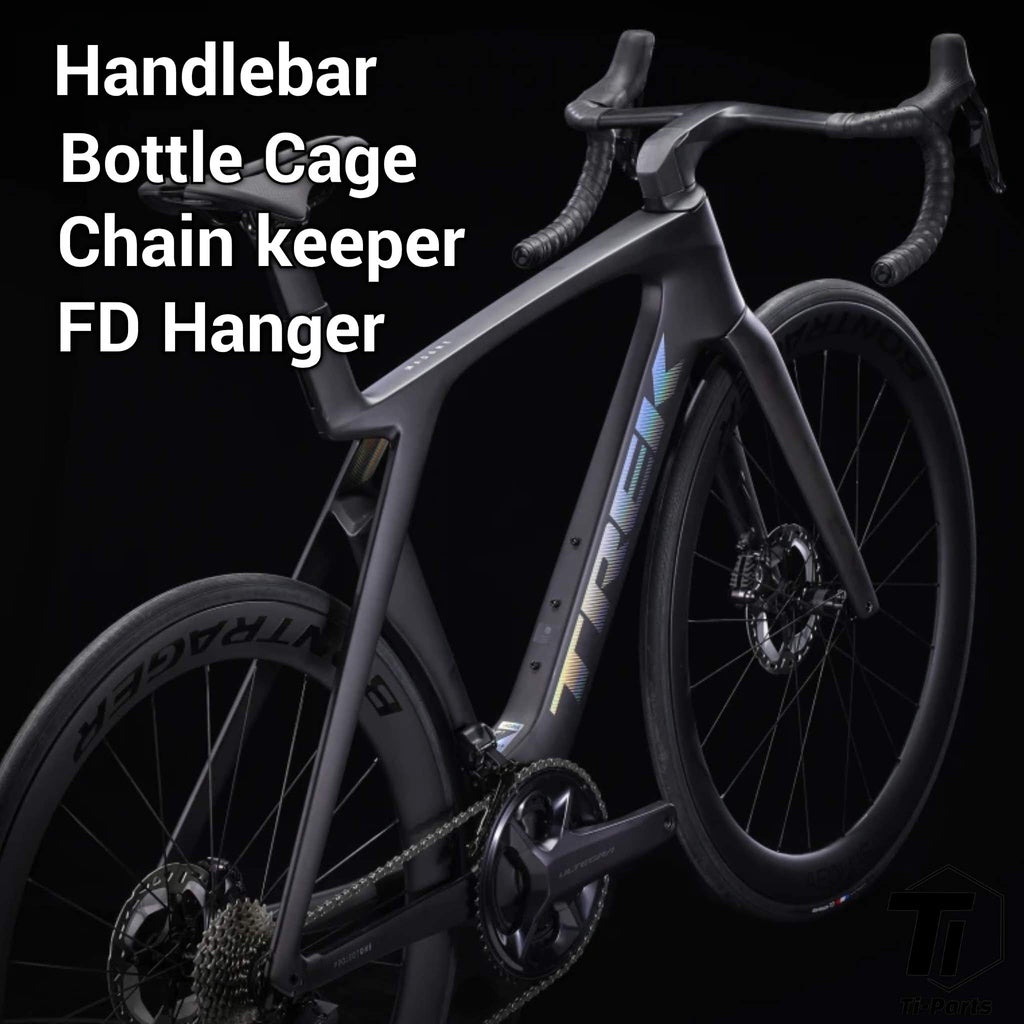 Trek Madone Gen7 SLR SL | MY2024 用チタンアップグレード | グレード5チタンボルトスクリュー シンガポール