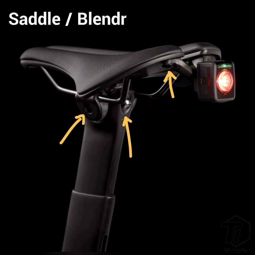 Trek Madone Gen7 SLR SL | MY2024 用チタンアップグレード | グレード5チタンボルトスクリュー シンガポール