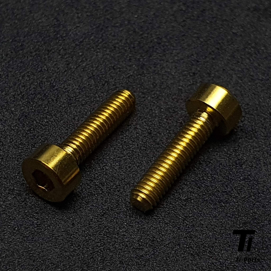 鈦合金螺絲適用於 Fox 36/38 擋泥板 | 2021-2022 36mm 38mm | 5級鈦合金 新加坡