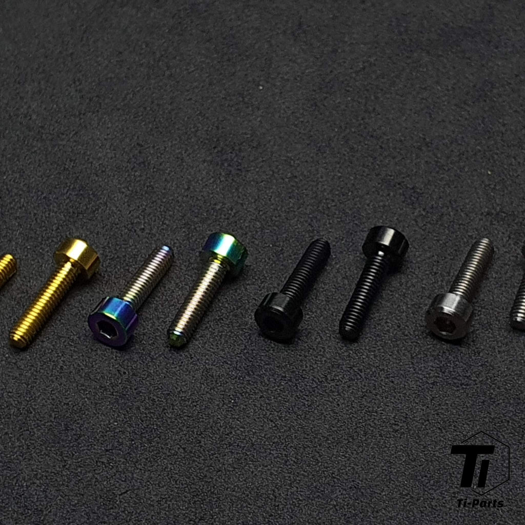 鈦合金螺絲適用於 Fox 36/38 擋泥板 | 2021-2022 36mm 38mm | 5級鈦合金 新加坡