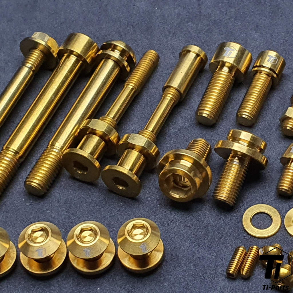 Titanium P-Line C-Line Upgrade Kit | Titanium Bolt for Brompton P-Line C-Line A-Line CHPT3 | 3sixty Aceoffix Pikes Royal