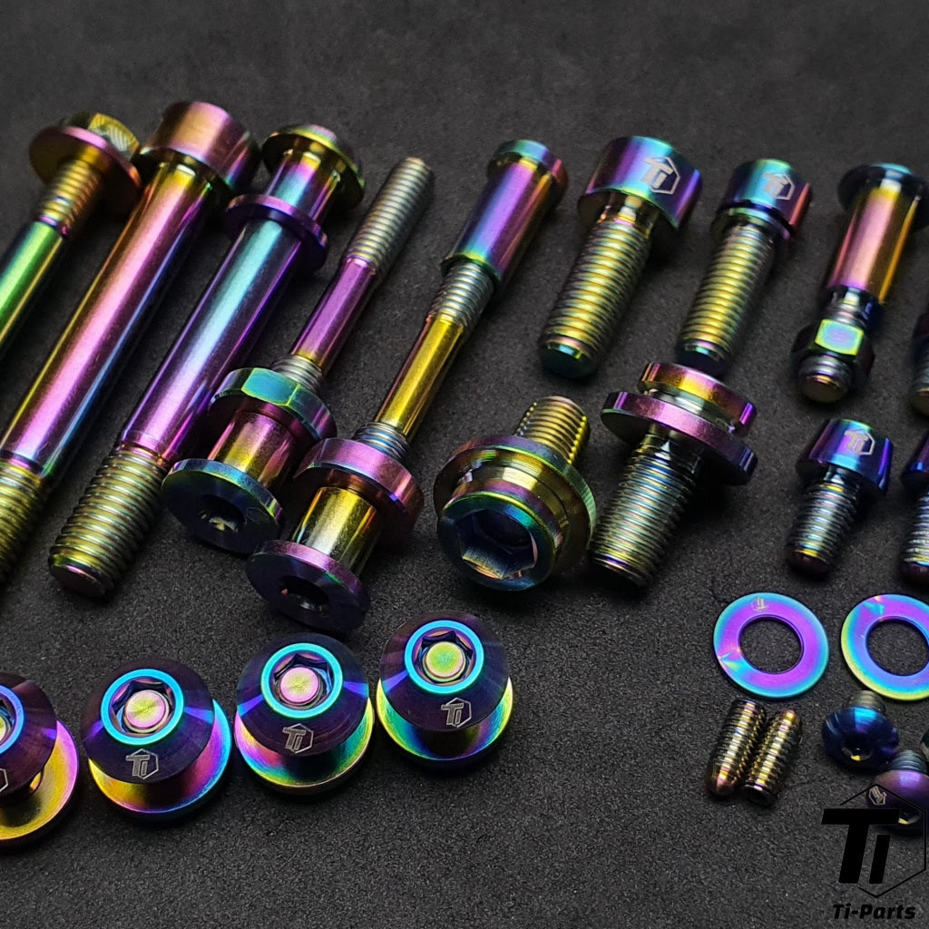 Titanium P-Line C-Line Upgrade Kit | Titanium Bolt for Brompton P-Line C-Line A-Line CHPT3 | 3sixty Aceoffix Pikes Royal