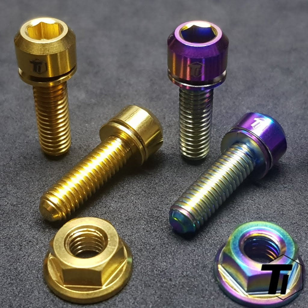 Titanový šroub pro GT Wing Spoiler| Zadní spoiler Car GT Style Big Country Lab APR JS Racing Duraflex Universal | Titan