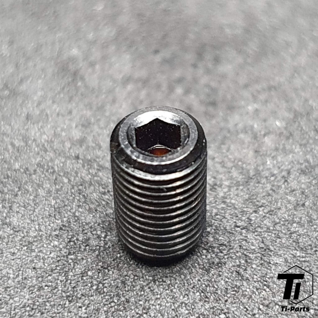 SRAM FDフロントディレイラー調整用チタンネジ | レッド E1 フォース ライバル AXS Etap11.7618.004.000 | ハイロー調整 | グレード5チタンボルトセットネジ