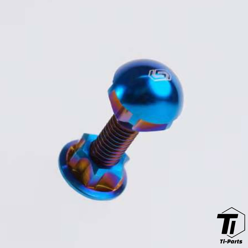 Bộ chặn bánh xe Birdy Titanium | Bộ cố định bánh trước và bánh sau Ti-Parts Ridea H&H | Titanium cấp 5 Singapore