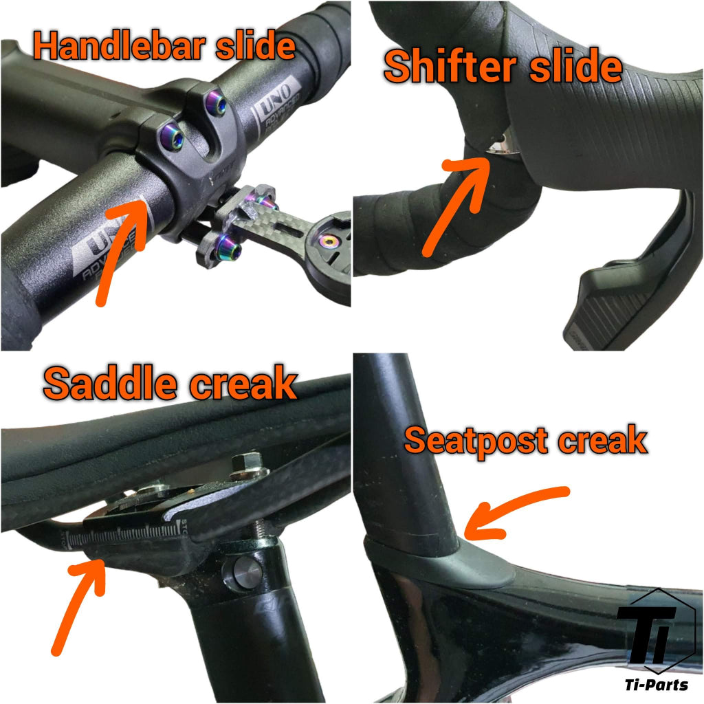 Carbon Paste for bicycle | Anti Slip Anti Creaking for Seatpost Saddle Handlebar of Carbon Fiber component | Brompton