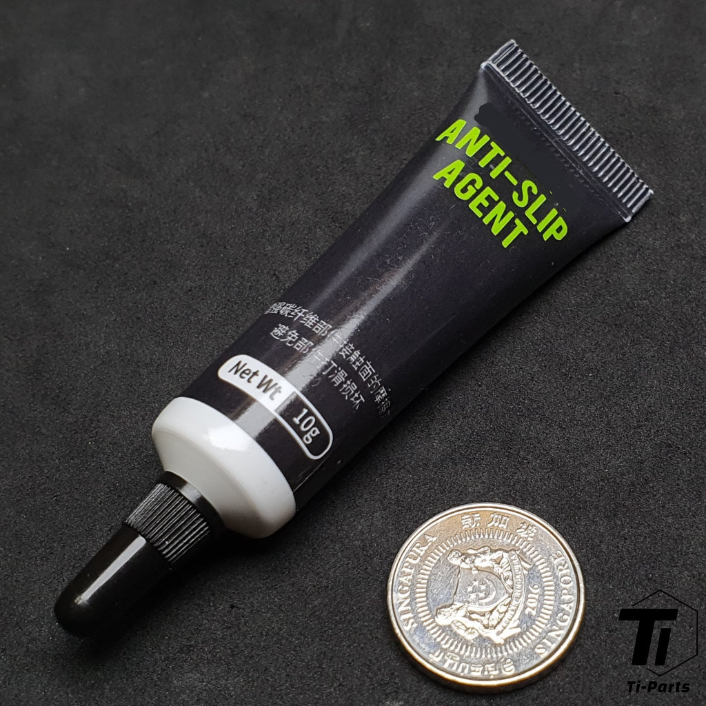 Karbonová pasta na jízdní kolo | Antislip Anti Creaking pro sedlovku Sedlo Řídítka z uhlíkových vláken | Brompton