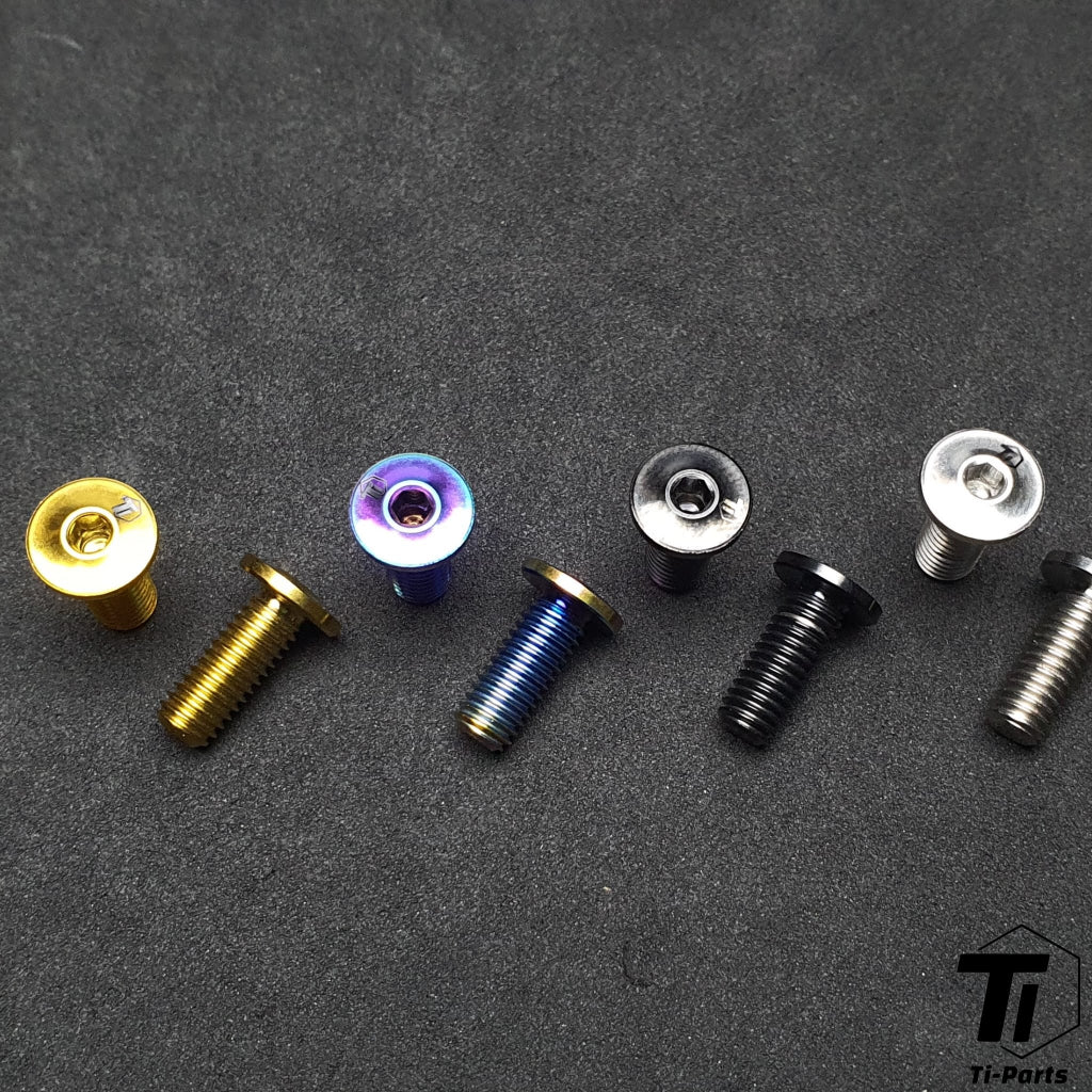 Ốc vít Titan cho Huy hiệu Cannondale Hooligan | Bu lông nắp chụp ống cổ | Bu lông Titan cấp 5 Singapore