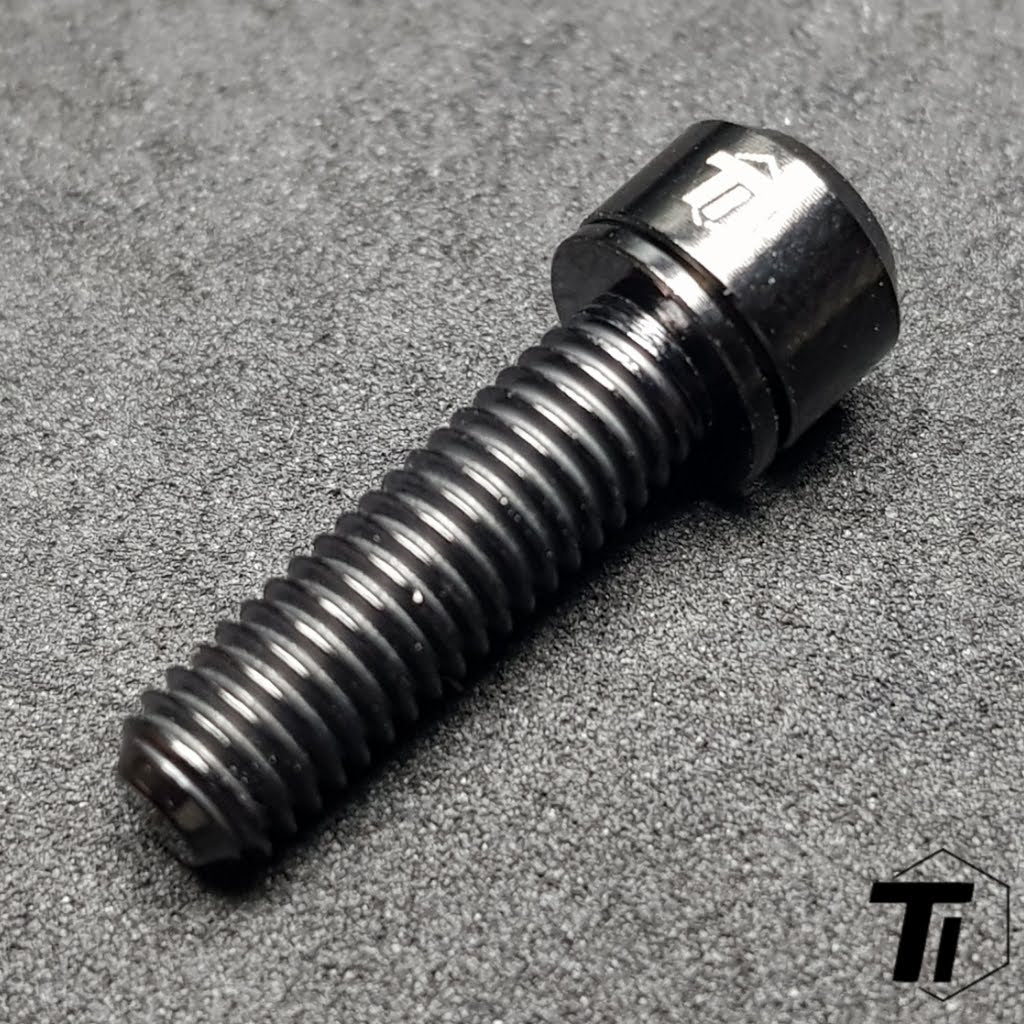 鈦合金螺絲,用於山地車剎車龍頭夾 | Shimano SRAM M9120 M8120 M9000 M8000 | 鈦合金螺絲 5級 新加坡