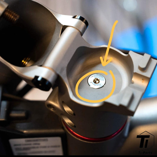 Titanový šroub pro představec Brompton T-Line | Hlavová souprava se šroubem na hlavním stonku | Titanový šroub třídy 5 Singapur