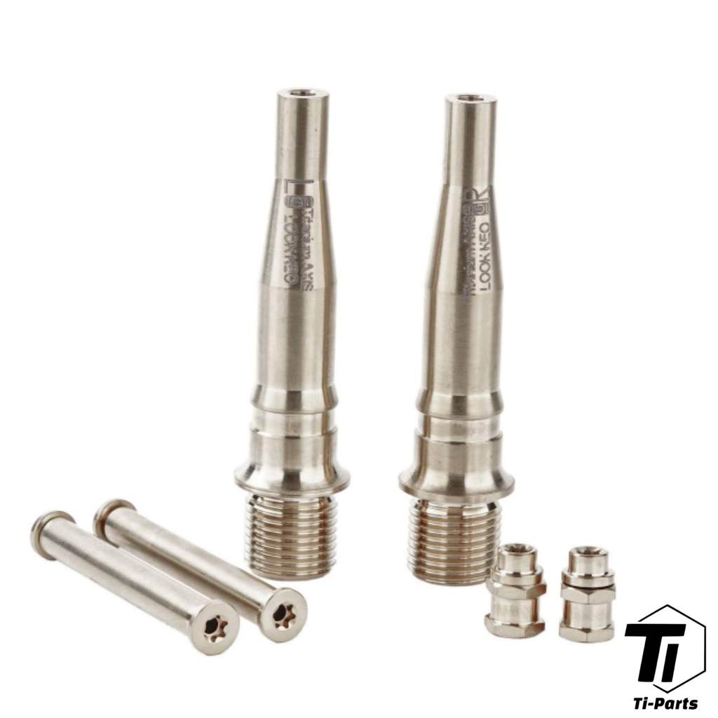 Look ペダル用チタンアクスル | Keo 2 Max Blade カーボン セラミック チタン | グレード29チタン シンガポール