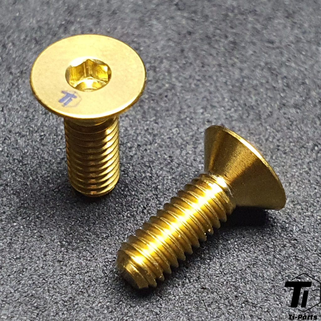 Canyon E388-16 フロントディレイラーハンガー用チタン製ネジ | グレイル エンデュランス インフライト パスライト ロードライト | グレード5チタン