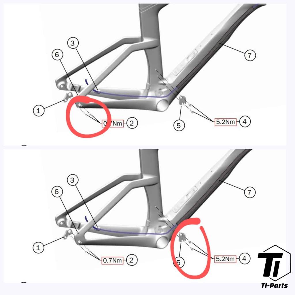 Titanium Upgrade for Trek Speed Concept MY22 Full Bike Solution | Corrosion Proof from Sea Water Sweat Anti Rust after c