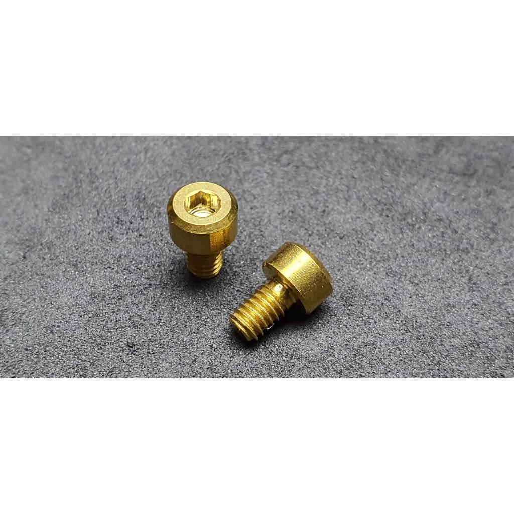 Titanový šroub pro Roval Rapide Computer Mount Alpinist| Šroub pro upevnění základny světla GoPro | Titanium Singapur Tipar 5. třídy