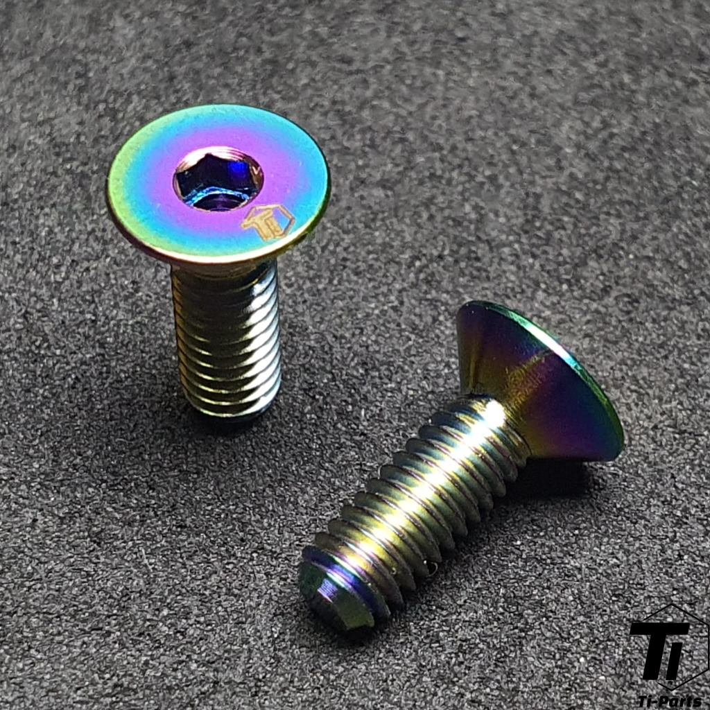 Canyon E388-16 フロントディレイラーハンガー用チタン製ネジ | グレイル エンデュランス インフライト パスライト ロードライト | グレード5チタン