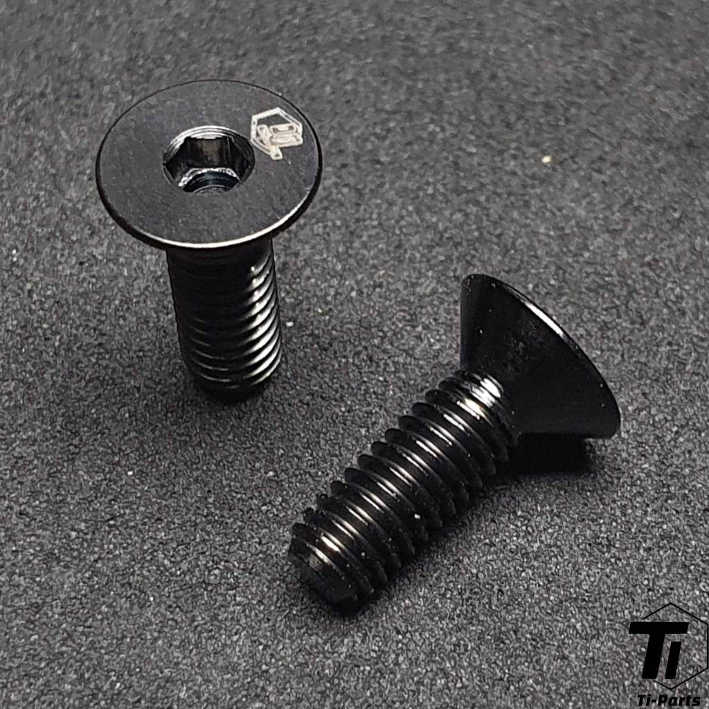 Canyon E388-16 フロントディレイラーハンガー用チタン製ネジ | グレイル エンデュランス インフライト パスライト ロードライト | グレード5チタン