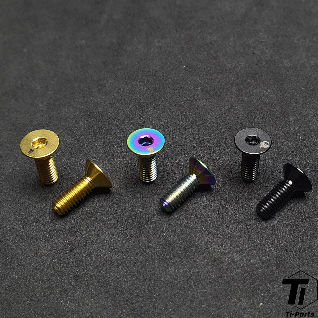 Canyon E388-16 フロントディレイラーハンガー用チタン製ネジ | グレイル エンデュランス インフライト パスライト ロードライト | グレード5チタン