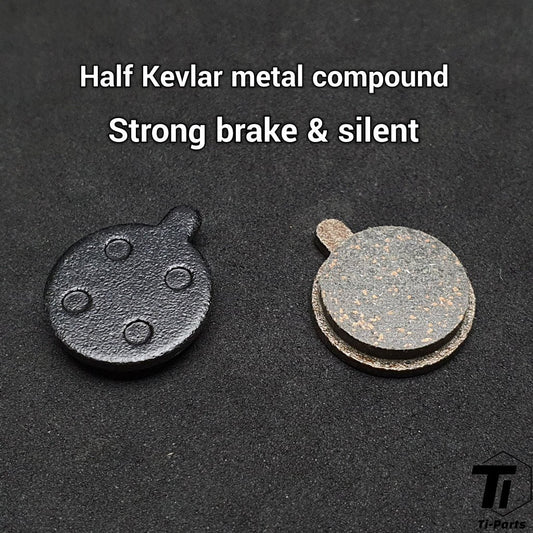 Zoom Cable Pull/Hydraulic Brake Pads | Semi-Metallic | Xtech HB100 DB580 DB680 DSC-210