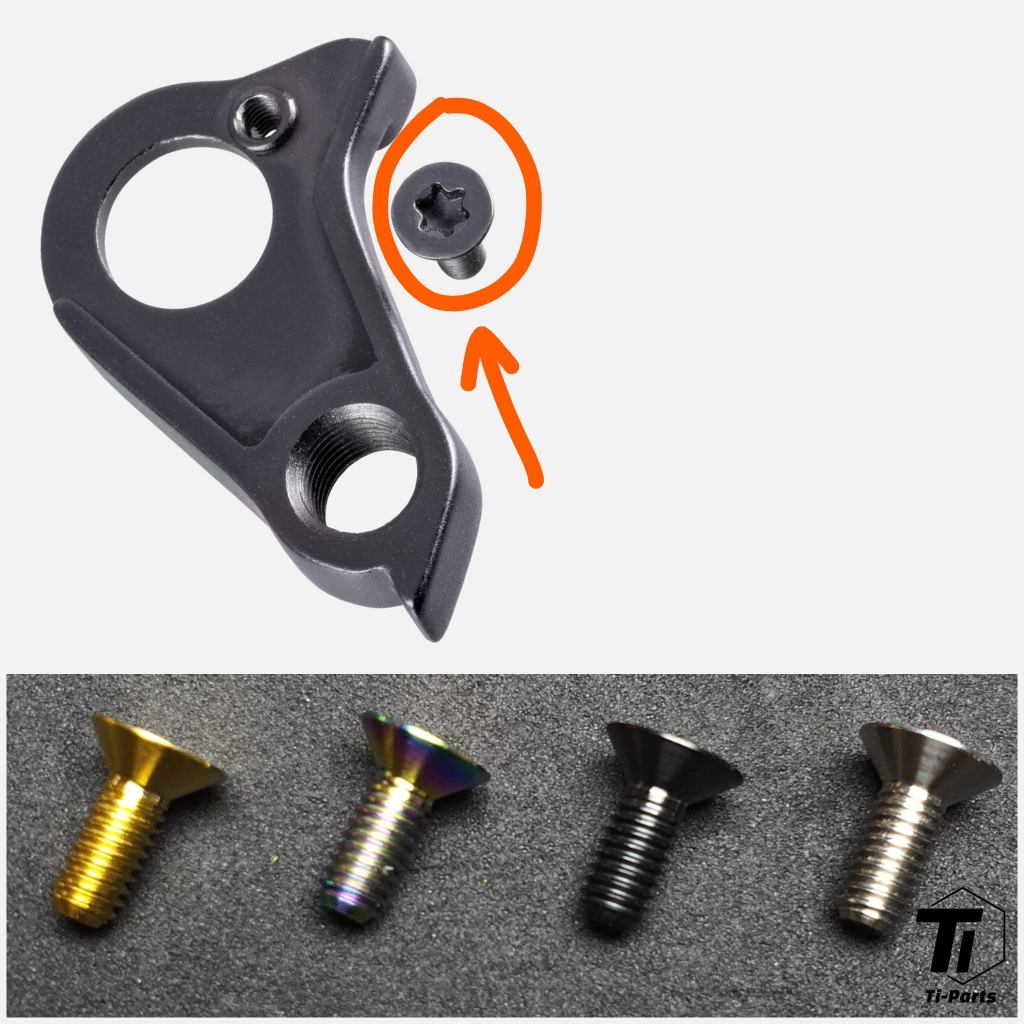 Titanium Screw for Canyon GP0211-01 Derailleur Hanger RD