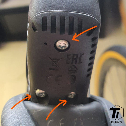 สกรูไทเทเนียมสำหรับตัวเปลี่ยนเกียร์ถนน Sram 12s AXS | Red Force Rival APEX | Tiparts Titanium สิงคโปร์