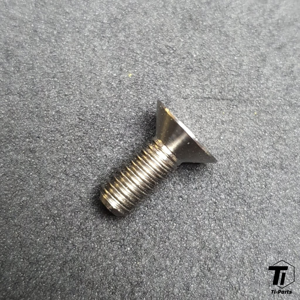 Tornillo de titanio para patilla de cambio Canyon GP0211-01 No.40 | RD EP0716-02 Resistencia Inflite Ultimate | Perno de mantenimiento