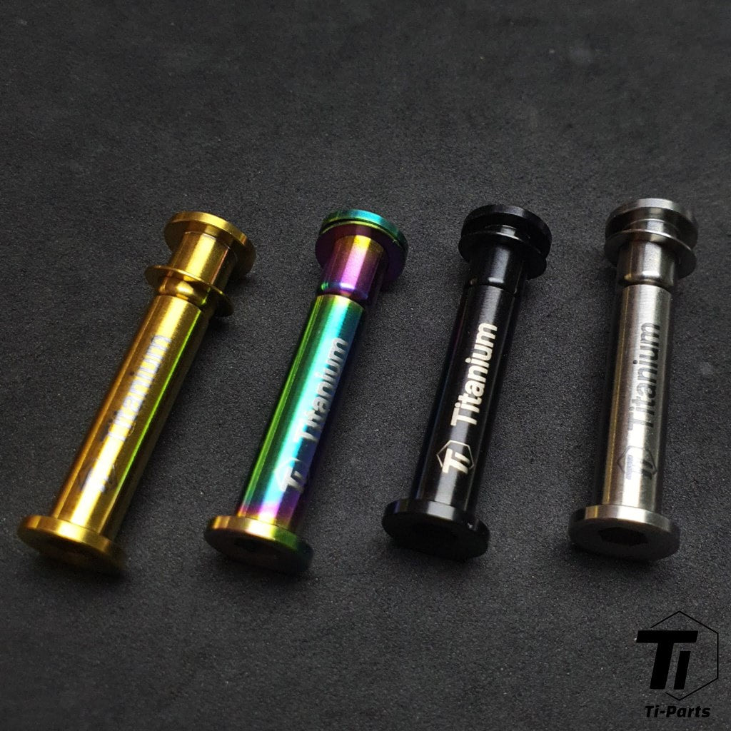 Titanium Shimano PRO Vibe Di2 Side Clamp Bolt | Pro Saddle Sideclamp Seatpost Clamp Screw Kit | Maintenance Screw Nut