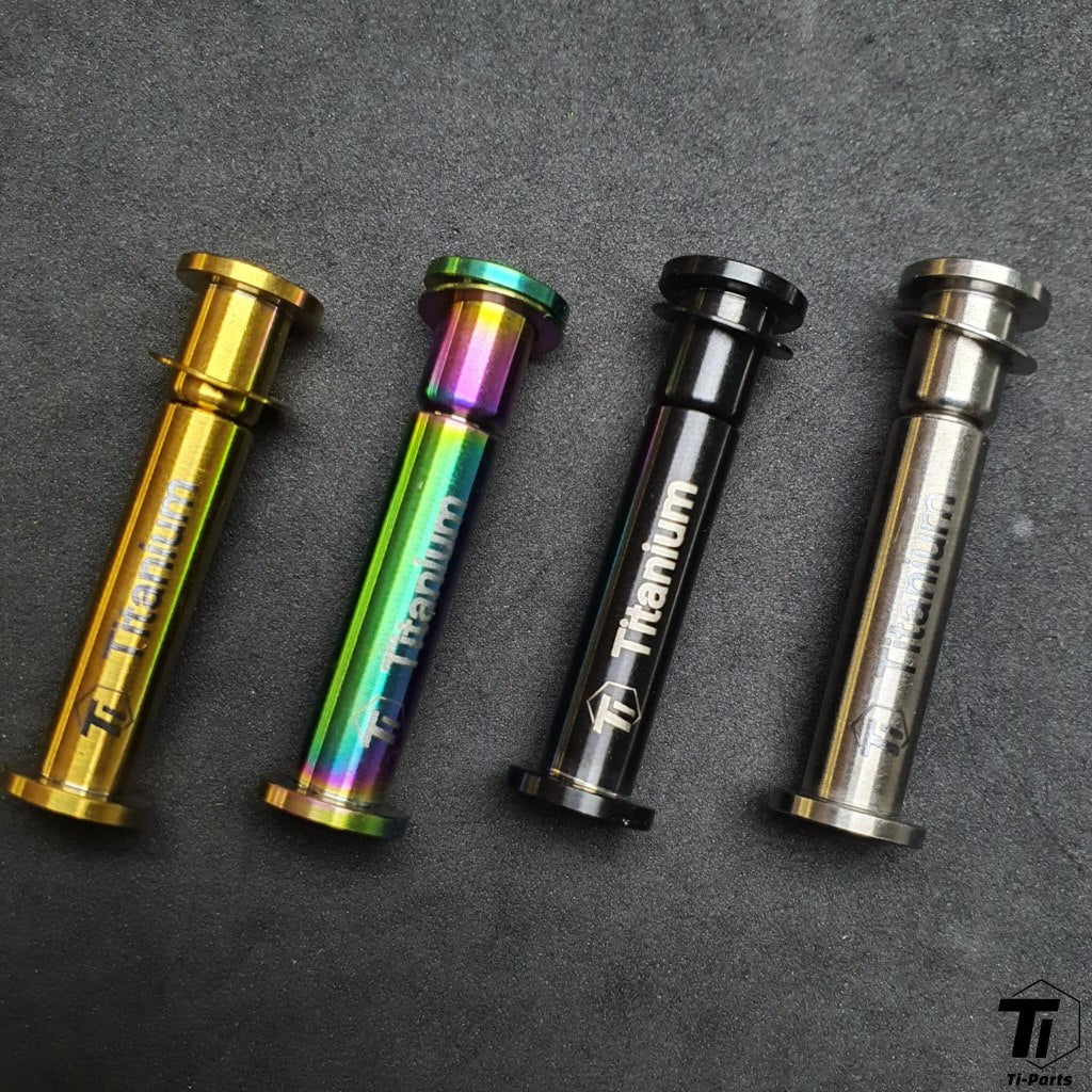 Titanium Shimano PRO Vibe Di2 Side Clamp Bolt | Pro Saddle Sideclamp Seatpost Clamp Screw Kit | Maintenance Screw Nut
