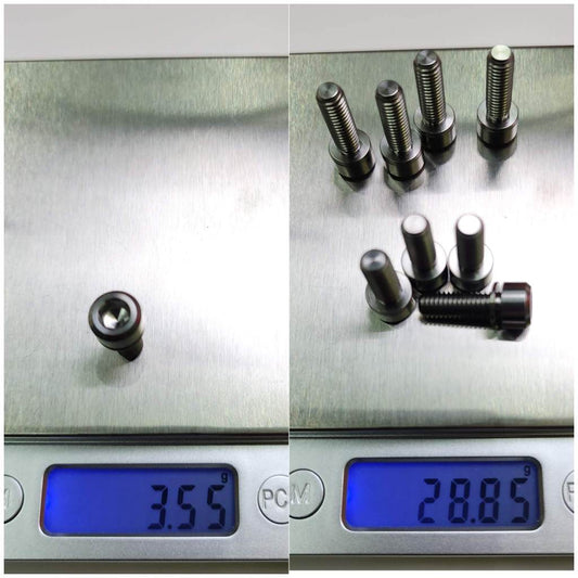 Titel DM1 35 Direct Mount Titanium Stuurpenbouten