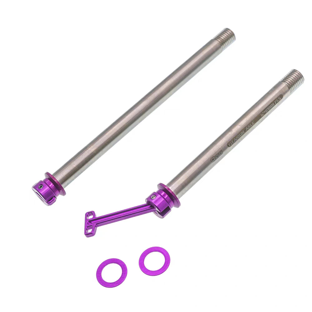 히든 레버 티타늄 스루 액슬 - 피나렐로 디스크 브레이크 로드 바이크