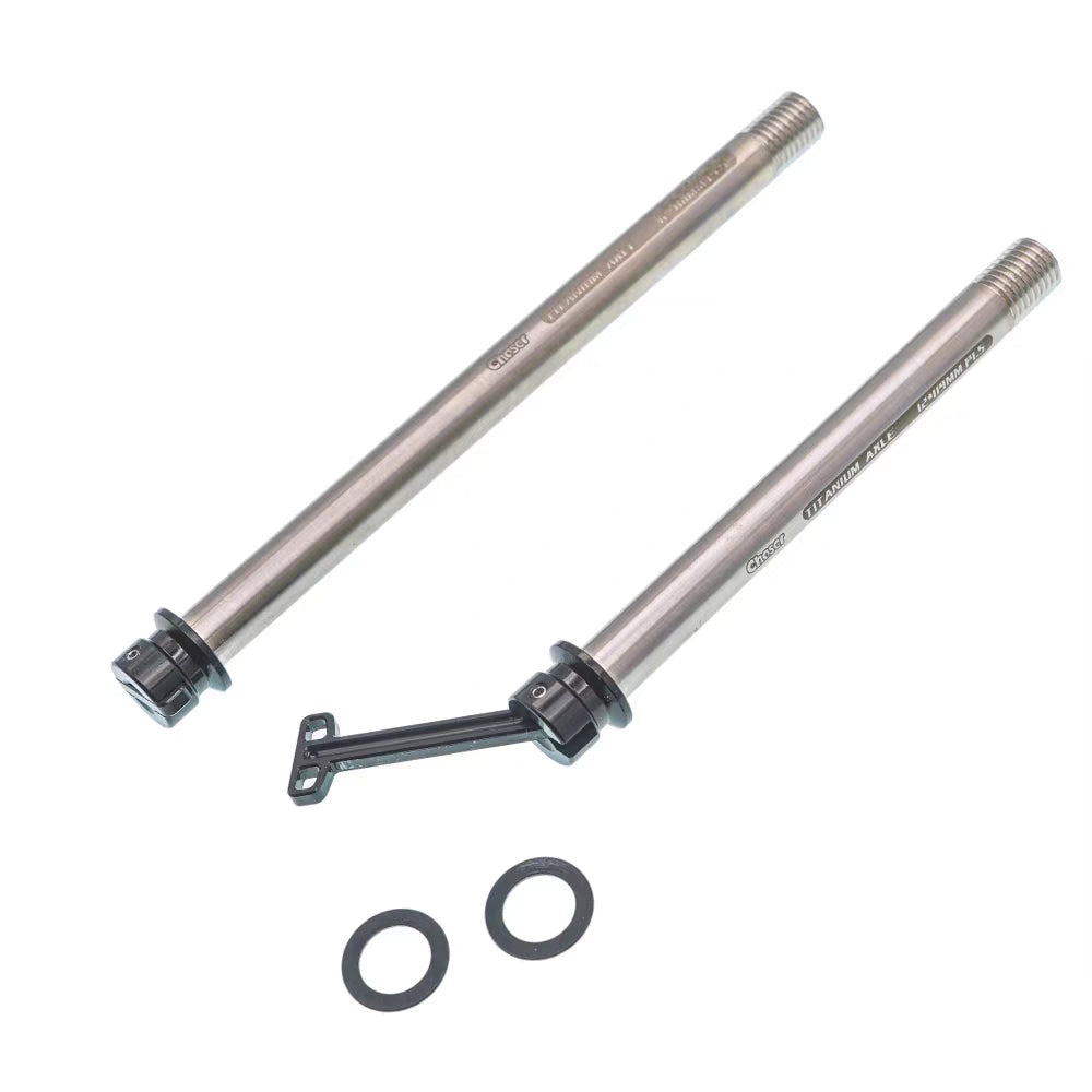 Titanová pevná osa Hidden Lever - Silniční kola FACTOR pro kotoučové brzdy