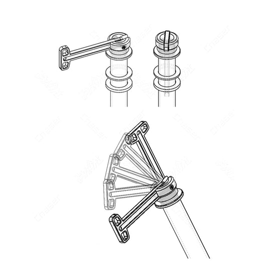 เพลาขับแบบซ่อนก้านโยกไทเทเนียม - FACTOR Disc Brake Road Bikes