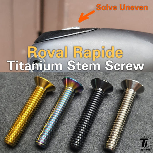 Roval Rapide Titanium Stem Cap Screw | Solve Protruding & Uneven Screw | Specialized SL8