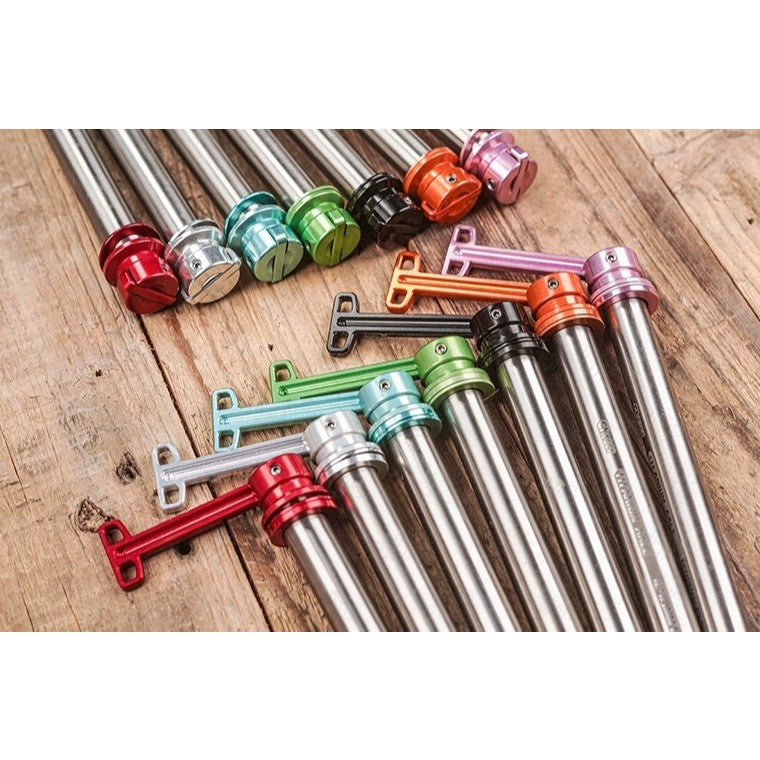 Hidden Lever Titanium Thru Axle - FACTOR Disc Brake Road Bikes