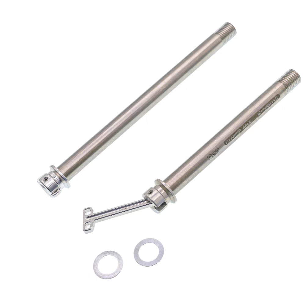 Hidden Lever Titanium Thru Axle - FACTOR Disc Brake Road Bikes