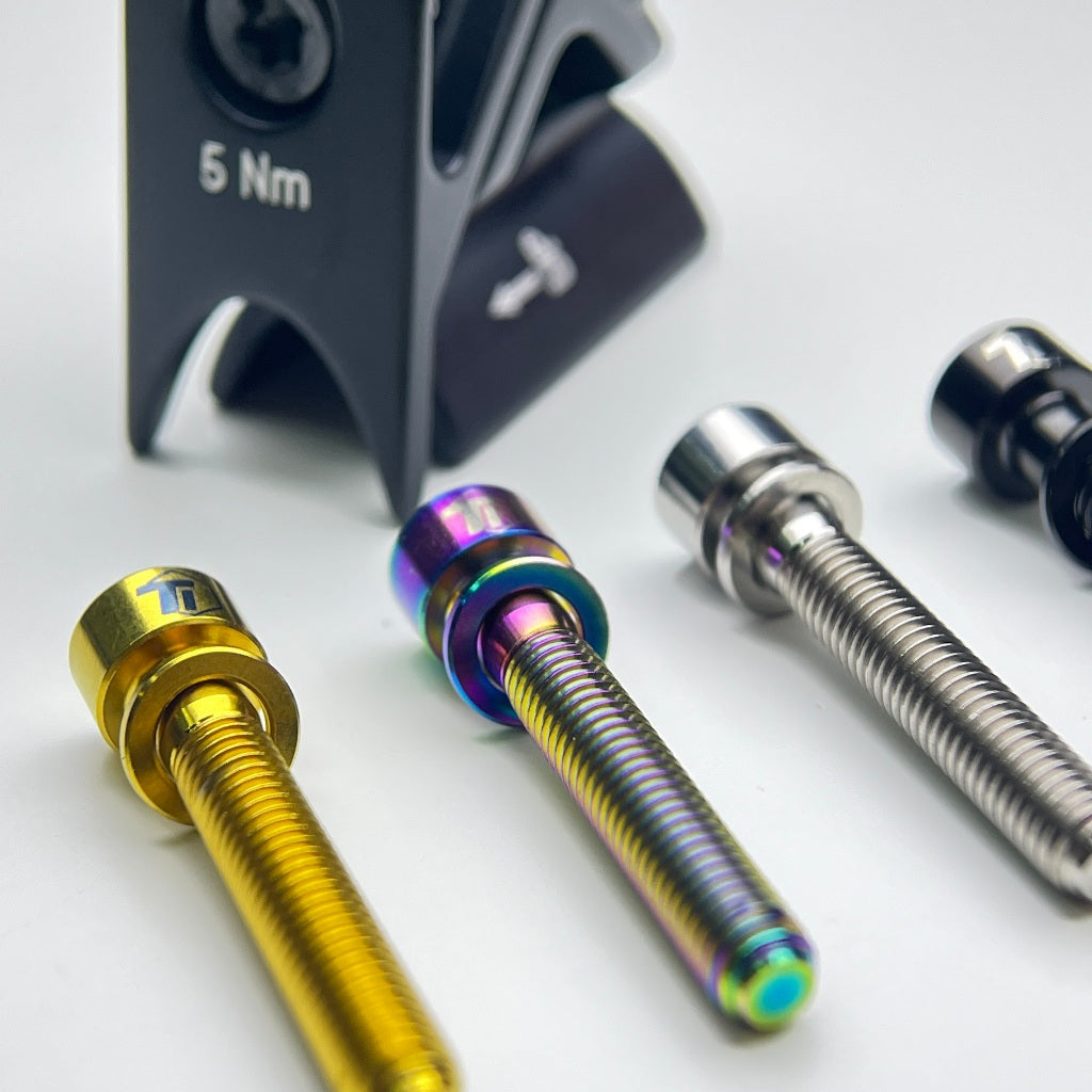 Titanový upgrade pro objímku sedlovky Canyon Aeroad | CF SLX CFR GP0391-03 Šroub Šroub 2025