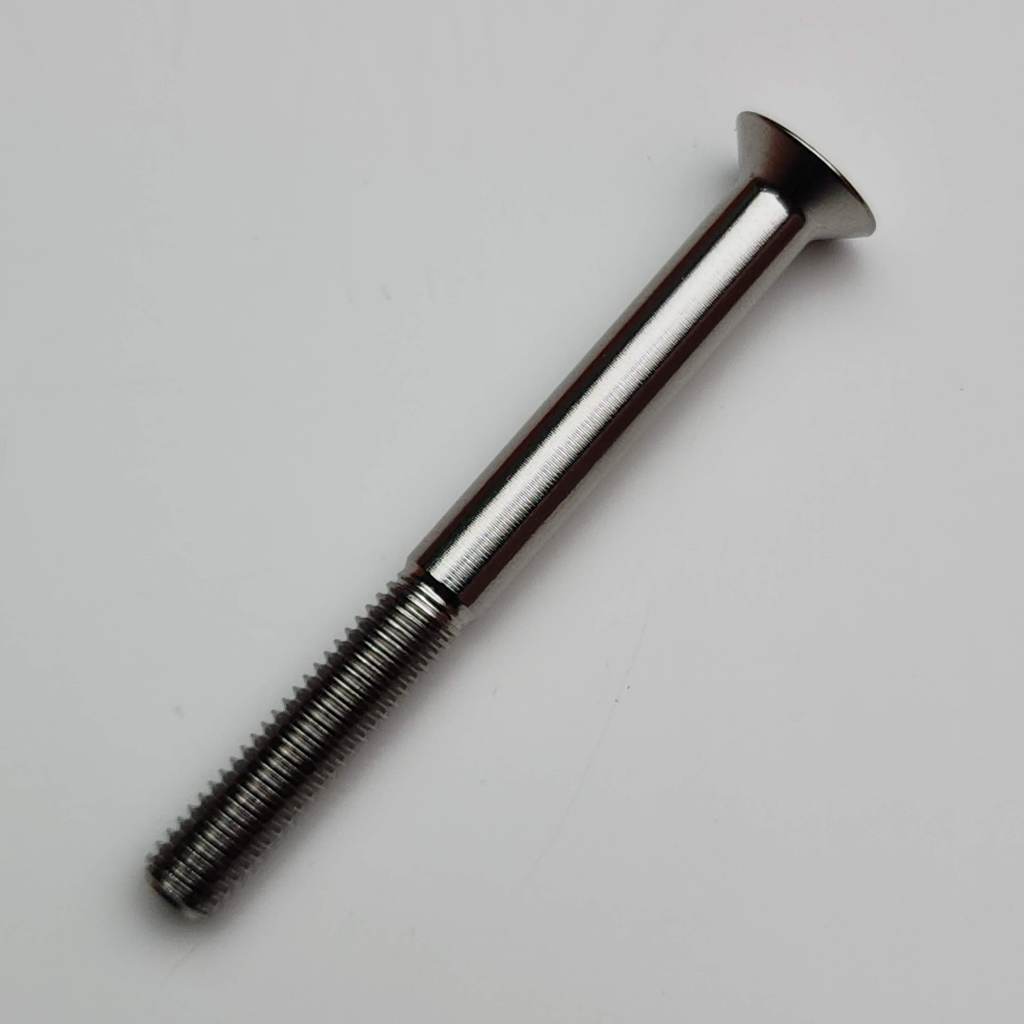 M5x50 Countersunk Titanium Stem Cap Screw | 20mm Partial Thread