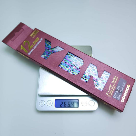 YBN 12-Speed Bicycle Chain SLA1210-Ti-N | 126 Links | Shimano SRAM Campagnolo