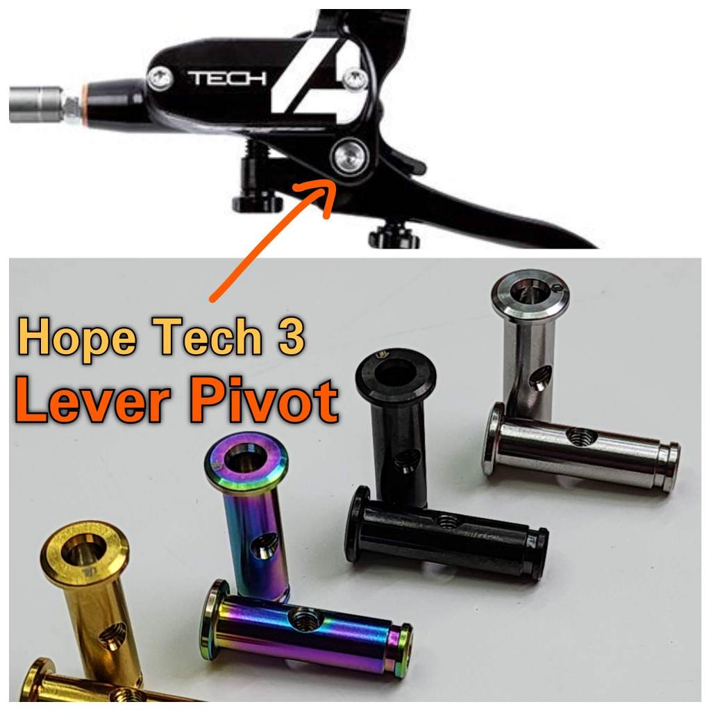 Otočný šroub brzdové páky Titanium Hope Tech 3