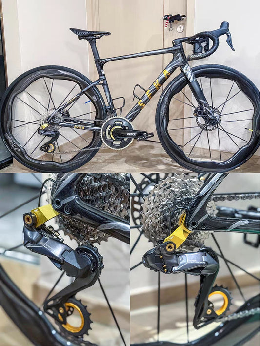 Patilla de cambio Seka Spear Exceed Direct Mount RD para Shimano | Ligera