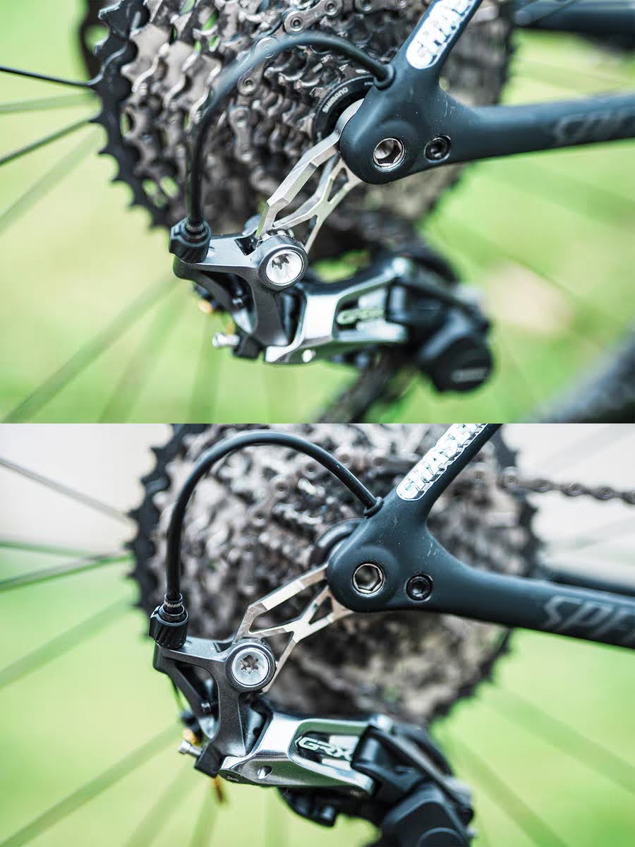 ตะขอเกี่ยวเฟืองหลังแบบติดตั้งโดยตรง Specialized Titanium หนัก 16.15 กรัม | Shimano | SL8 SL7 Venge Aethos Shiv Roubaix