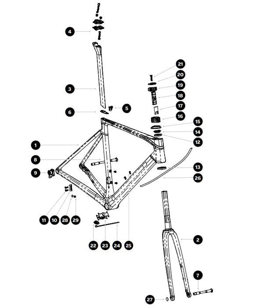 Colnago V5RS Titanium Upgrade