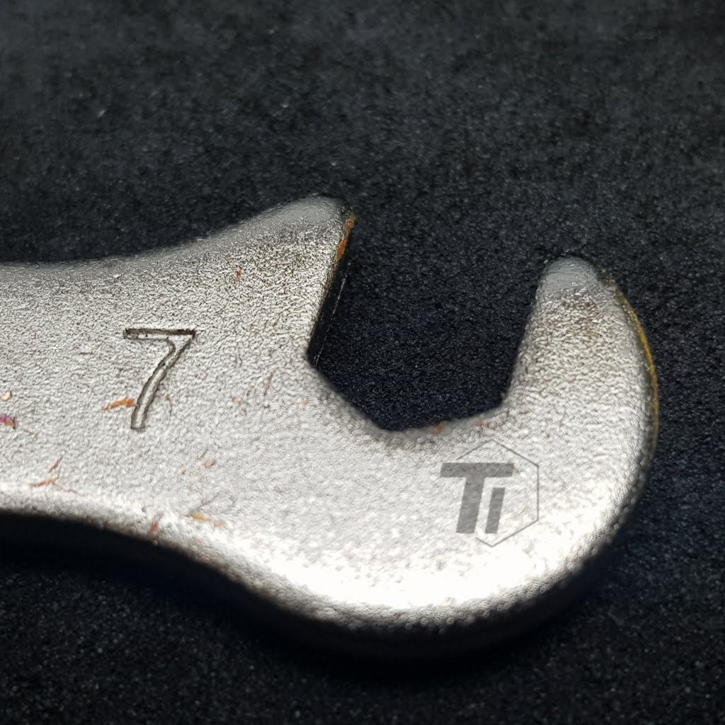 Shimano SRAM Ключ для гидравлического тормозного шланга, 7 мм, 8 мм, рожковый гаечный ключ | Инструмент для установки/снятия/укорачивания тормозного шланга