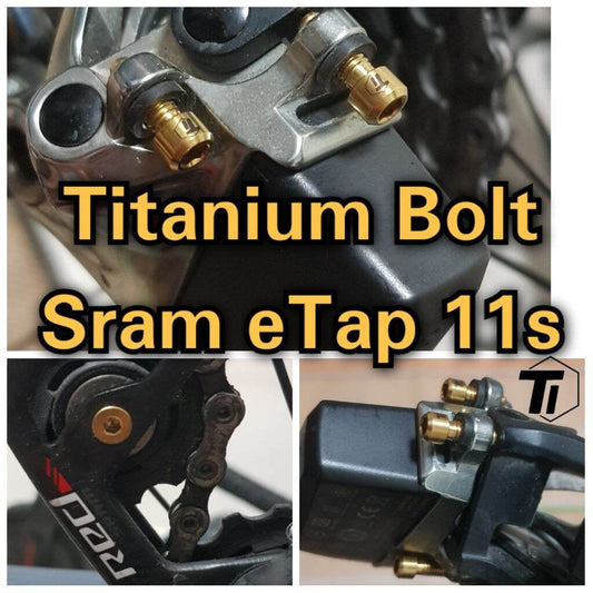 Titanium Bout voor Sram Red eTap 11 speed Upgrade Kit 11s Sram Red eTap 11s Etap 11s 11speed 11 speed Sram Etap