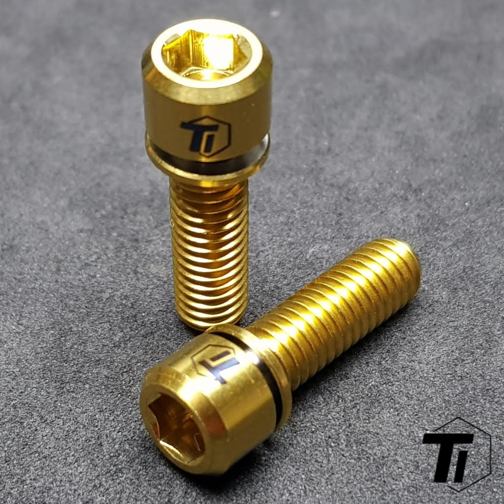 Ti-Parts Titanium M6 crankbout voor Shimano Crankarm Crankstel R9270 Tiagra 105 Ultegra Dura Ace M9120 M8120 M8100 M8000