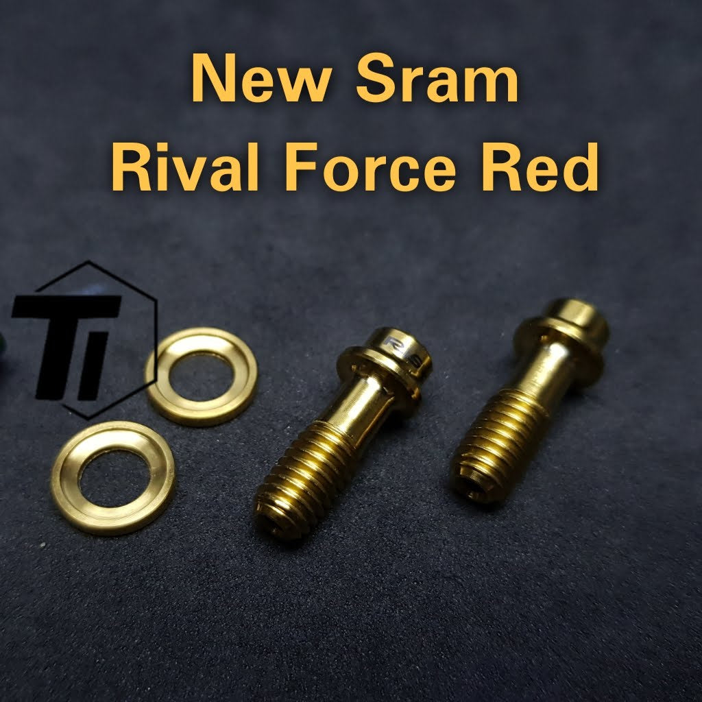 Μοχλός σύσφιξης αλλαγής ταχυτήτων τιτανίου για Shimano SRAM οδικός μετατοπιστής 9270 9000 r8000 9100 105 Ultegra Rival Force Red etap axs