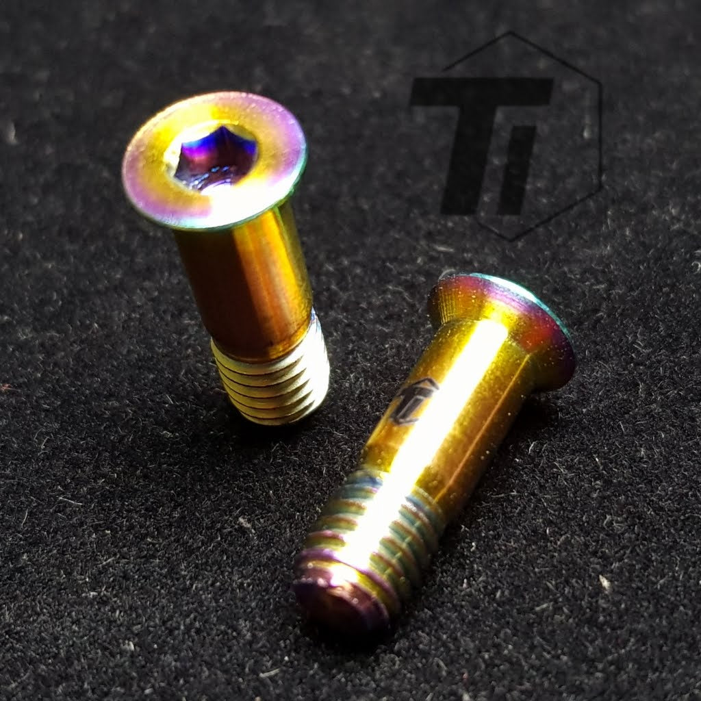 Ti-Parts Titanium Jockey šroub kola | Shimano SRAM 14,2 mm 15,4 mm kladkové kolo Silniční kolo MTB M9200 M8100