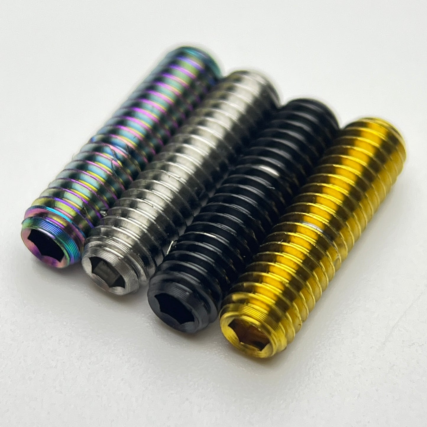 برغي ضبط من التيتانيوم لـ R9200 R9150 R9170، برغي ضبط عالي ومنخفض لـ Shimano Dura Ace | برغي ضبط الشوط